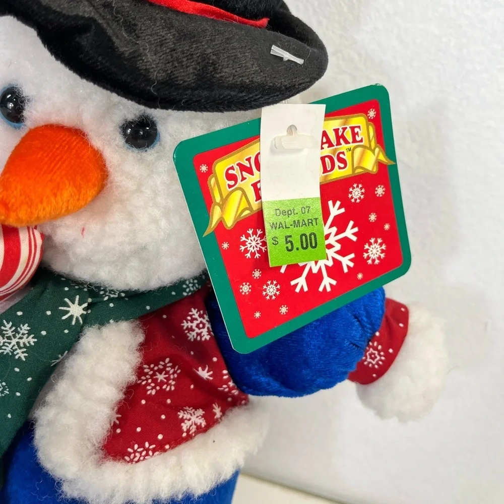 FROSTY THE SNOWMAN w/Top Hat and Candy Cane Christmas Plush 13